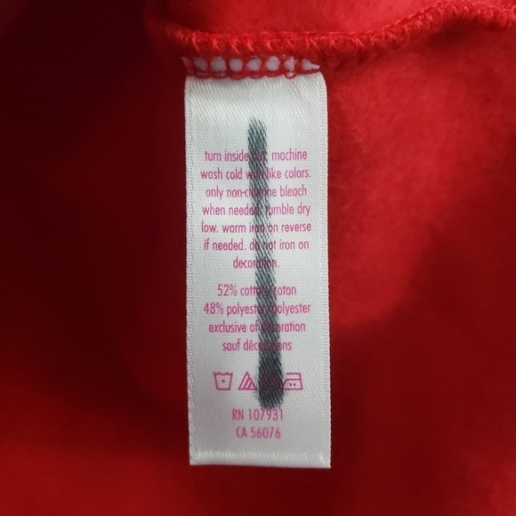 JUSTICE Long Sleeve Flippy Hoodie Size 14/16 - Picture 7 of 8